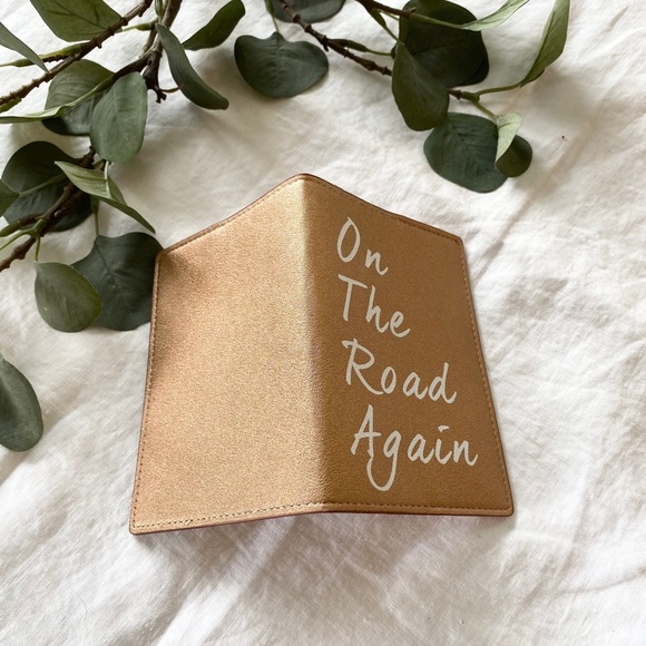 Rose Gold Passport Cover - Picture 3 of 5